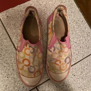 Coach sneaker flat slip